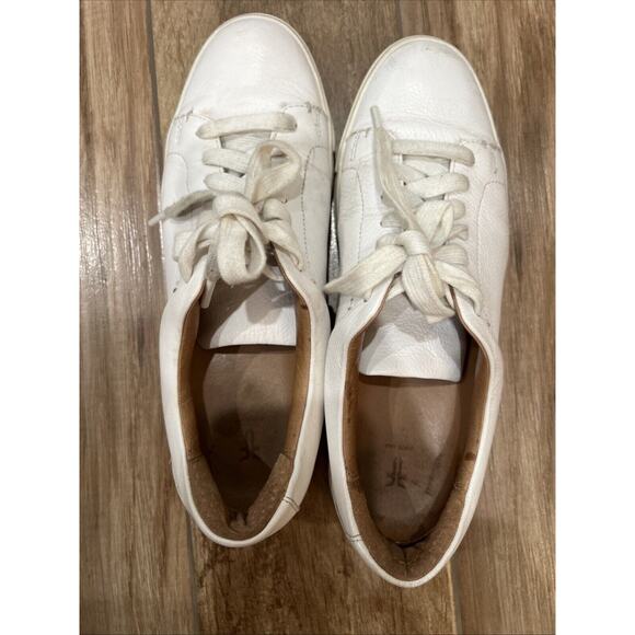 Women’s Frye Ivy Low Lace Luxe Leather Sneakers Tennis Shoes 8M - Picture 9 of 9